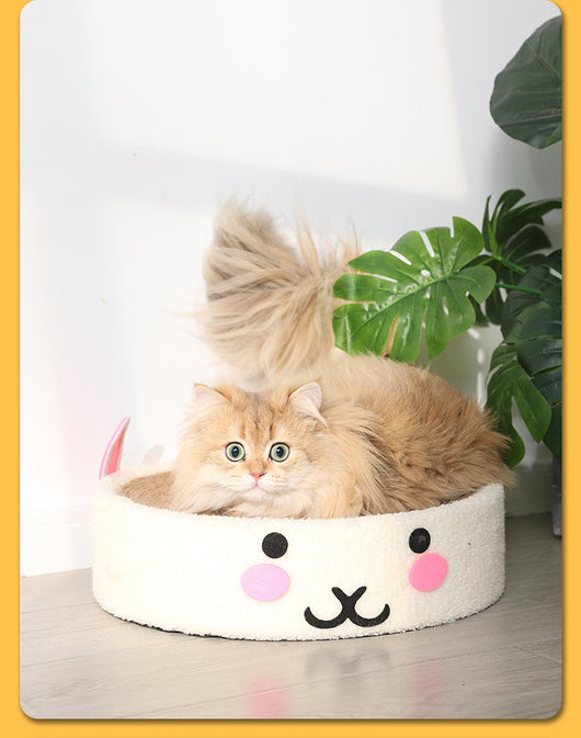 Protector de Sofá Redondo Rascador para Gatos - Resistente y Duradero - Image 12