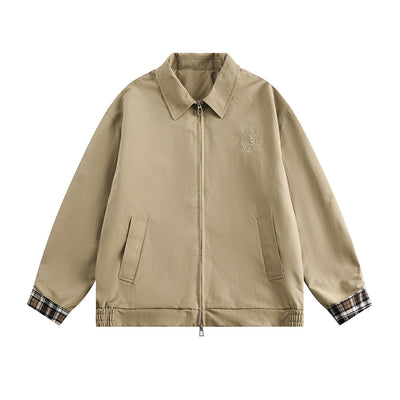 Gabardina Suelta Estilo Americano Unisex para Hombre y Mujer