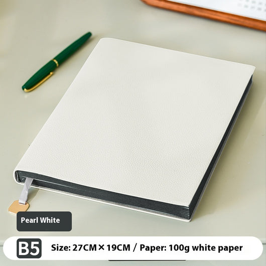 Cuaderno de Cuero Suave con Patrón Litchi - Image 7