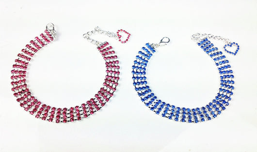 Collar de Strass para Mascotas con Cadena de Corazones - Perros y Gatos - Image 13