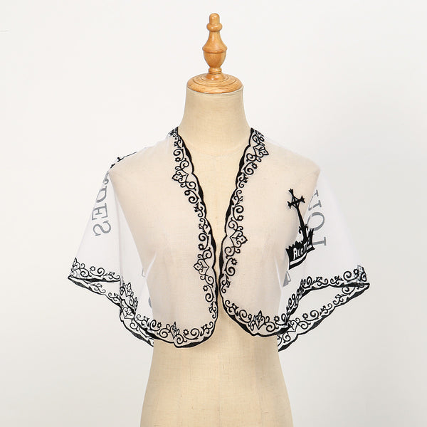 Pañuelo Triangular de Poliéster para Mujer - Versátil y Fácil de Combinar