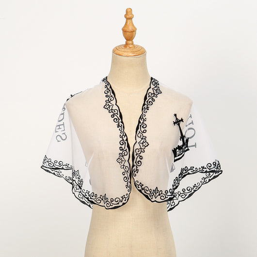 Pañuelo Triangular de Poliéster para Mujer - Versátil y Fácil de Combinar - Image 2