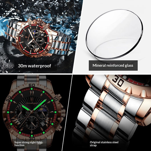 Reloj Deportivo Multifunción Resistente al Agua para Hombre - Image 5