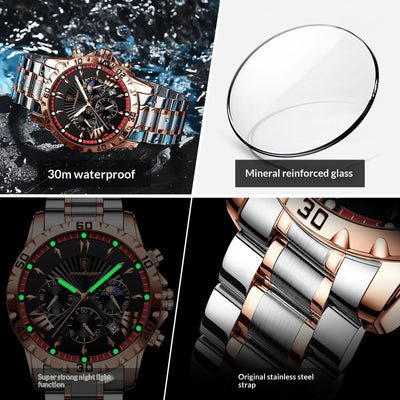Reloj Deportivo Multifunción Resistente al Agua para Hombre - Image 5