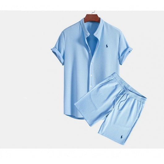 Conjunto de Playa Holgado: Playera y Shorts Cómodos - Image 8