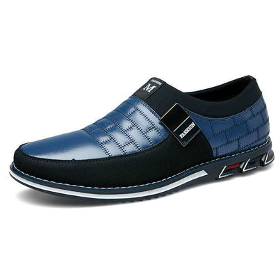 Zapatos de Cuero Casual Estilo Británico para Hombre - Talla Grande - Image 15