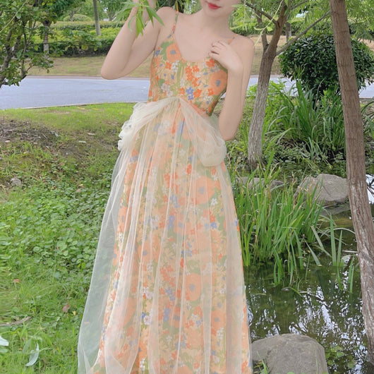 Vestido Hada de Malla con Patchwork Estampado - Image 7