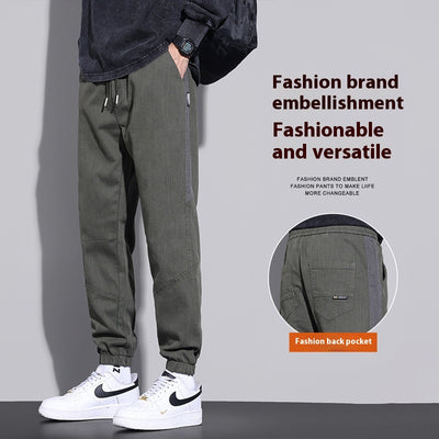 Jeans Hombre Primavera Corte Relajado Ajuste Cónico Stretch