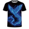 Camiseta Estampada de Cuello Redondo para Hombre