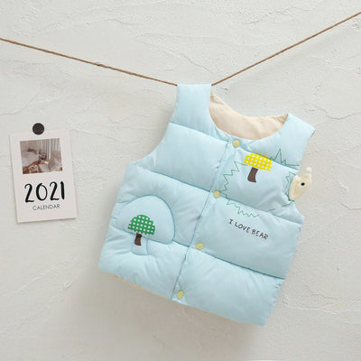 Chaleco Acolchado de Algodón para Niños - Mayoreo Ropa Infantil Unisex - Image 23