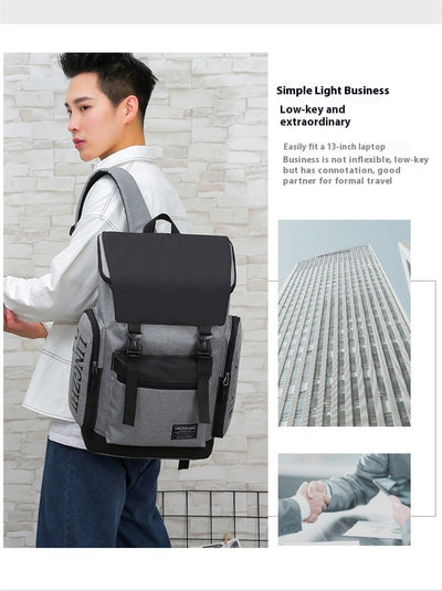 Mochila Universitaria de Gran Capacidad con Compartimento para Laptop - Image 9