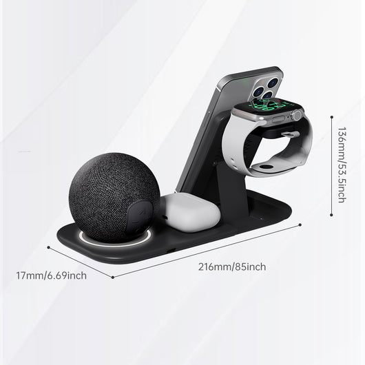 Reloj Despertador Multifuncional con Luz Ambiente, Ruido Blanco y Parlante Bluetooth - Image 5