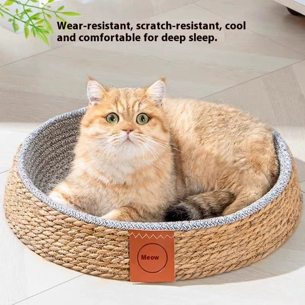 Nido Tejido para Gatos - Transpirable y Cómodo