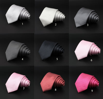 Corbata de Rayas Clásica Británica para Hombre - Image 23