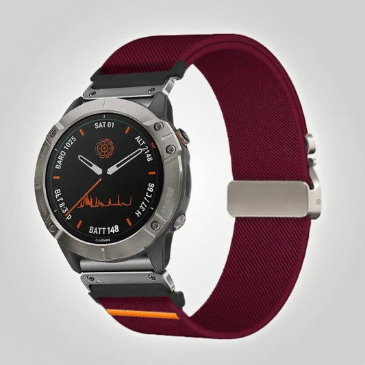Correa de Reloj Tejida Elástica para Hombre