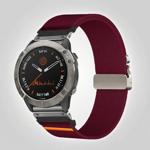 Correa de Reloj Tejida Elástica para Hombre