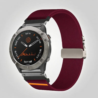 Correa de Reloj Tejida Elástica para Hombre