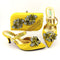 Tacones Altos Puntiagudos con Bolso Coordinado para Eventos