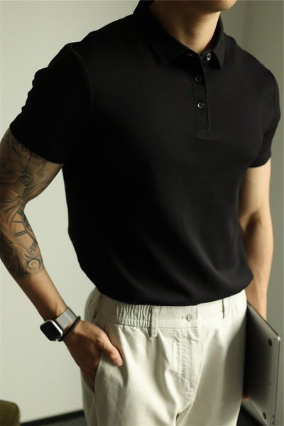 Polo Ejecutivo Primavera Verano Hombre Manga Corta - Image 6