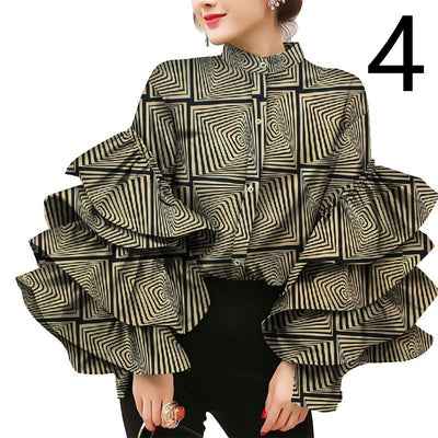 Camiseta Estampada con Volantes para Mujer - Ideal para Diario - Image 15