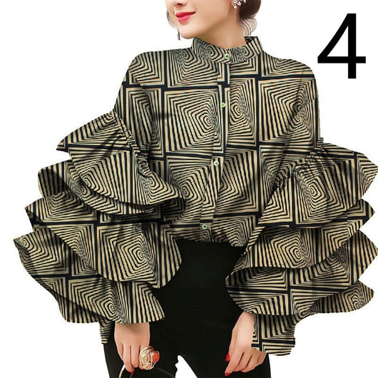 Camiseta Estampada con Volantes para Mujer - Ideal para Diario - Image 15