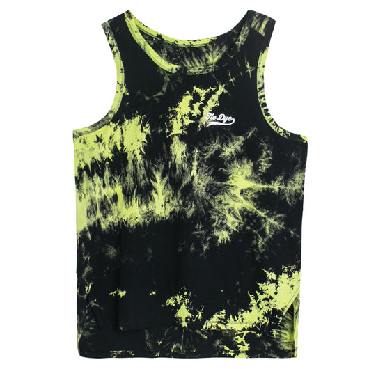 Playera sin mangas estampado tie-dye hip-hop - Image 10