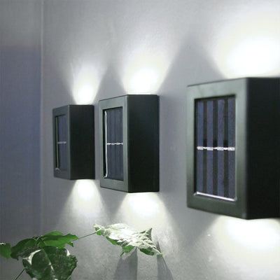 Lámpara Solar de Pared para Jardín - Luz Decorativa Nocturna - Image 8