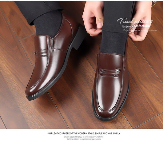 Zapatos de Cuero para Hombre Primavera - Tallas Grandes - Image 12