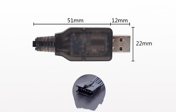 Cargador de Batería Lithium para Auto RC Bigfoot de Alto Rendimiento