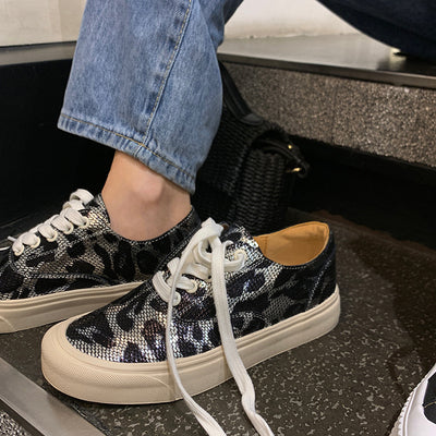 Tenis Estampado Leopardo Versátiles para Mujer - Image 8