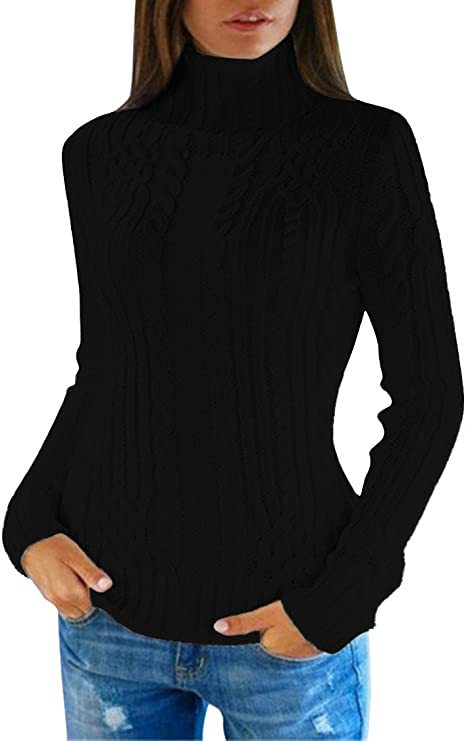 Suéter Ajustado de Cuello Alto para Mujer - Diseño Elegante y Versátil - Image 5