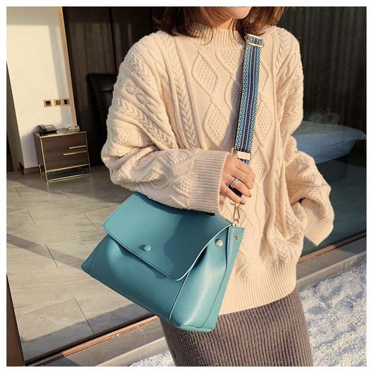 Bolsa Tote Crossbody Estilo Net Red - Image 21