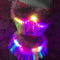 Traje de Presentación con Alas Luminiscentes LED