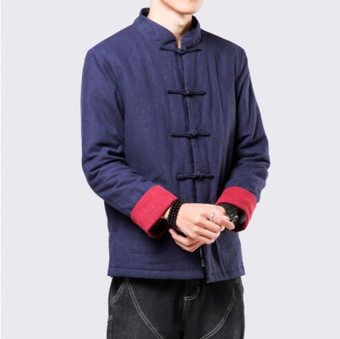Chaqueta Acolchada Hombre con Botones de Disco - Diseño Minimalista - Image 7