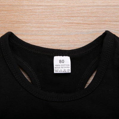 Conjunto Deportivo Infantil Negro - Top y Shorts - Image 18