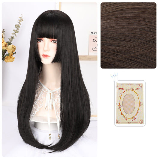 Peluca Larga Corte Princesa para Mujer - Cabello Sintético Premium - Image 5