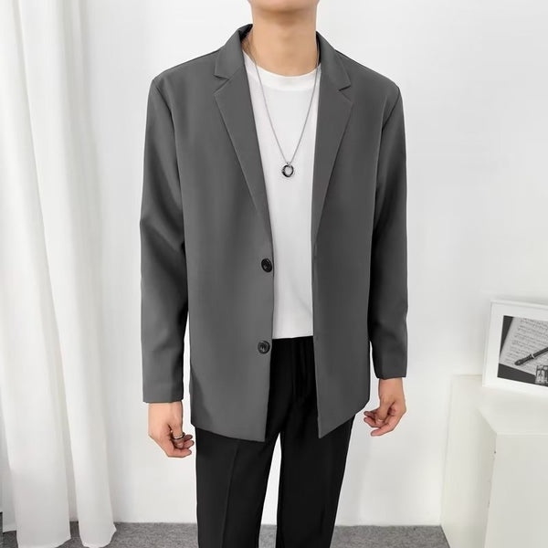 Blazer Casual para Hombre Estilo Preppy