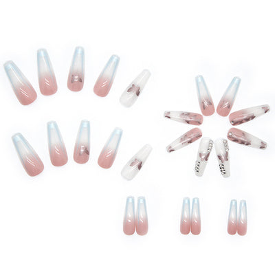 Parches de Uñas Diamante Mariposa Ballet Trapezoidales - Image 9