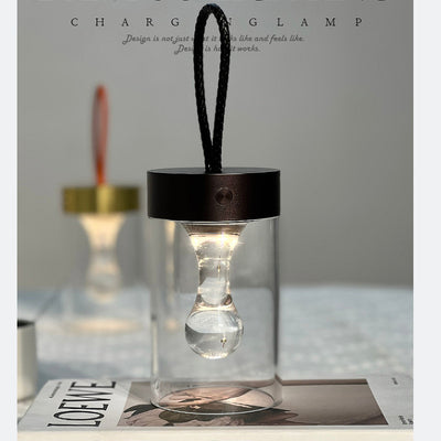 Lámpara Camping Recargable con Diseño Gota de Agua - Luz Nocturna Portátil - Image 5