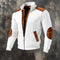 Chaqueta de Punto Jacquard Texturizada Estilo Retro para Hombre