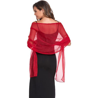 Foulard Protección Solar Seda Chiffon Ligero y Elegante - Image 10