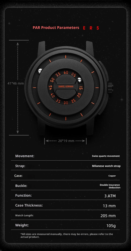 Reloj Deportivo Magnético para Hombre con Banda de Acero y Tecnología de Levitación - Image 18