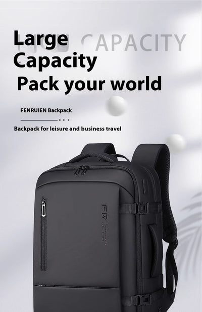 Mochila de Gran Capacidad para Hombre - Viajes y Commuting - Image 8