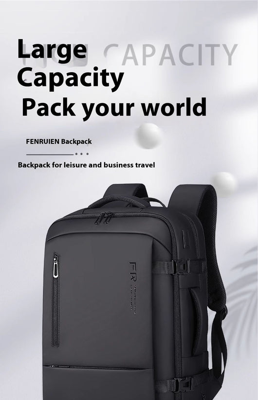 Mochila de Gran Capacidad para Hombre - Viajes y Commuting - Image 8