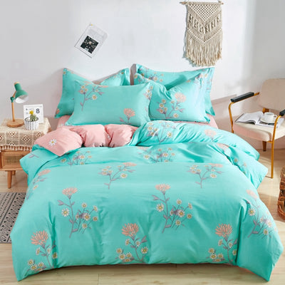 Sábanas de Algodón Estampado Doble y Individual - Image 18