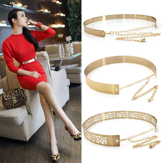 Cinturón Cadena Metálica para Vestidos - Accesorio Versátil para Mujer - Image 9