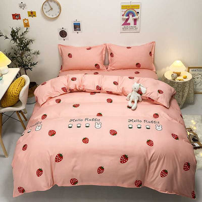Conjunto de 4 Piezas en Algodón Estampado con Acabado Satinado - Image 5