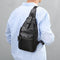 Bolsa Pecho Cuero Hombre Estilo Crossbody