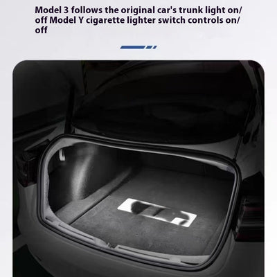 Kit de Iluminación Ambiental para Maletero Tesla con Luz Trasera LED - Image 16