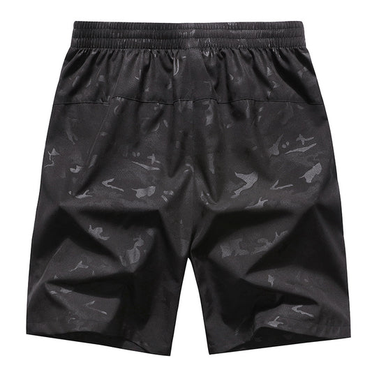 Pantalones Casuales Talla Grande Camuflaje de Secado Rápido para Verano